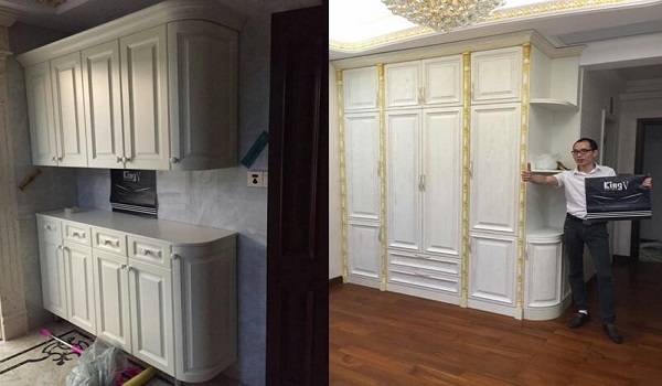 廣州御景壹號上門安裝家具實例