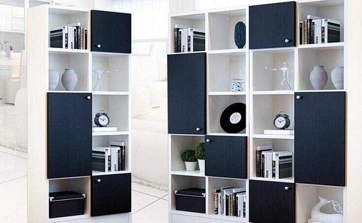 大容量書柜個性化定制，多種款式方案可選